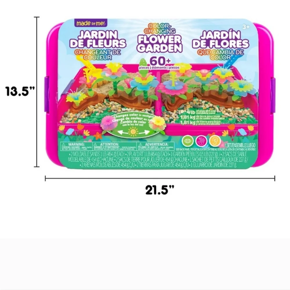 Made By Me - Color Changing Sensory Bins (Flowers)